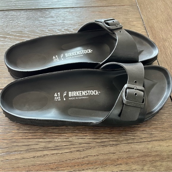 Birkenstock Madrid EVA Black Sandals Size 41 (US 10 Women / 8 Men) - Picture 3 of 8